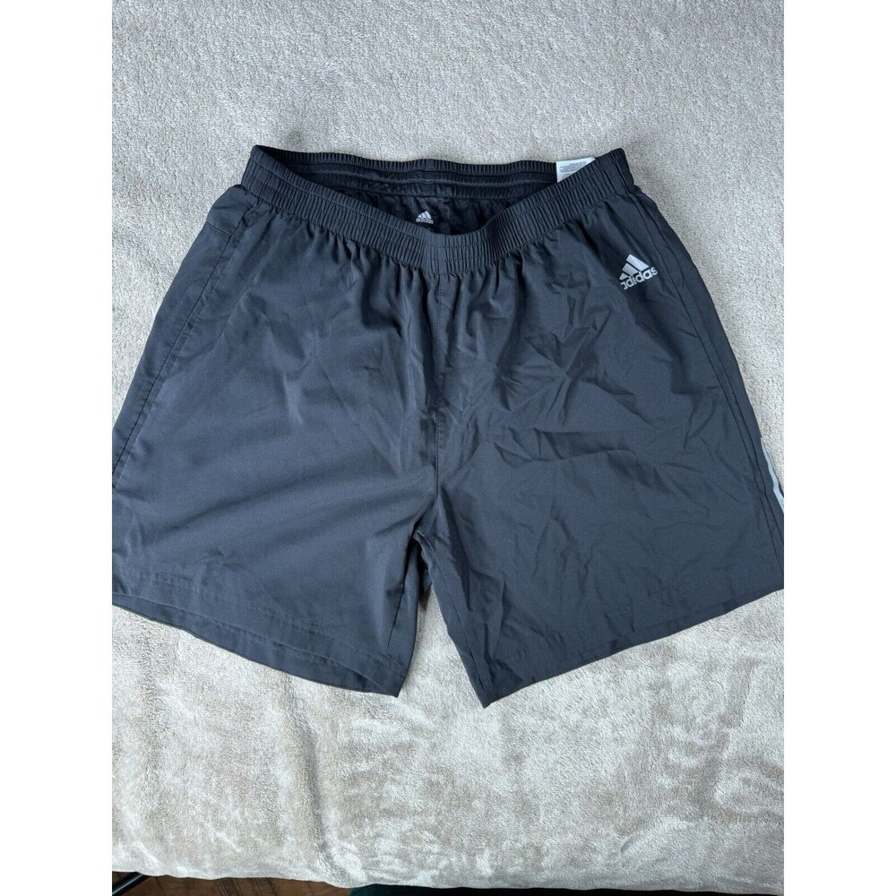 Adidas Men’s Training Multi Sports Running 7 " Shorts,Black White Sz XL